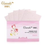 1Pack=80pcs Protable Facial Absorbent Paper Oil Control Wipes Green Tea Absorbing Sheet Matcha Oily Face Blotting Matting Tissue