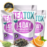 100% Pure Natural Fat Burning Weight Loss Tea 14 Days Colon Cleanse Detox Tea For Man and Women Tea Belly Slimming Tea Teatox